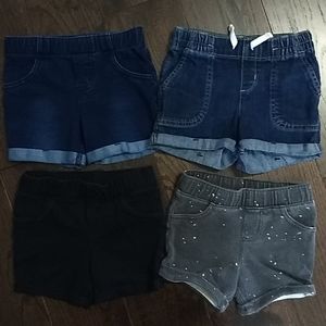 4 Pair of Jumping Beans Shorts - Size 3T